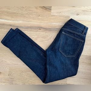 Imogene + Willie Raw Denim Straight Cut Jeans